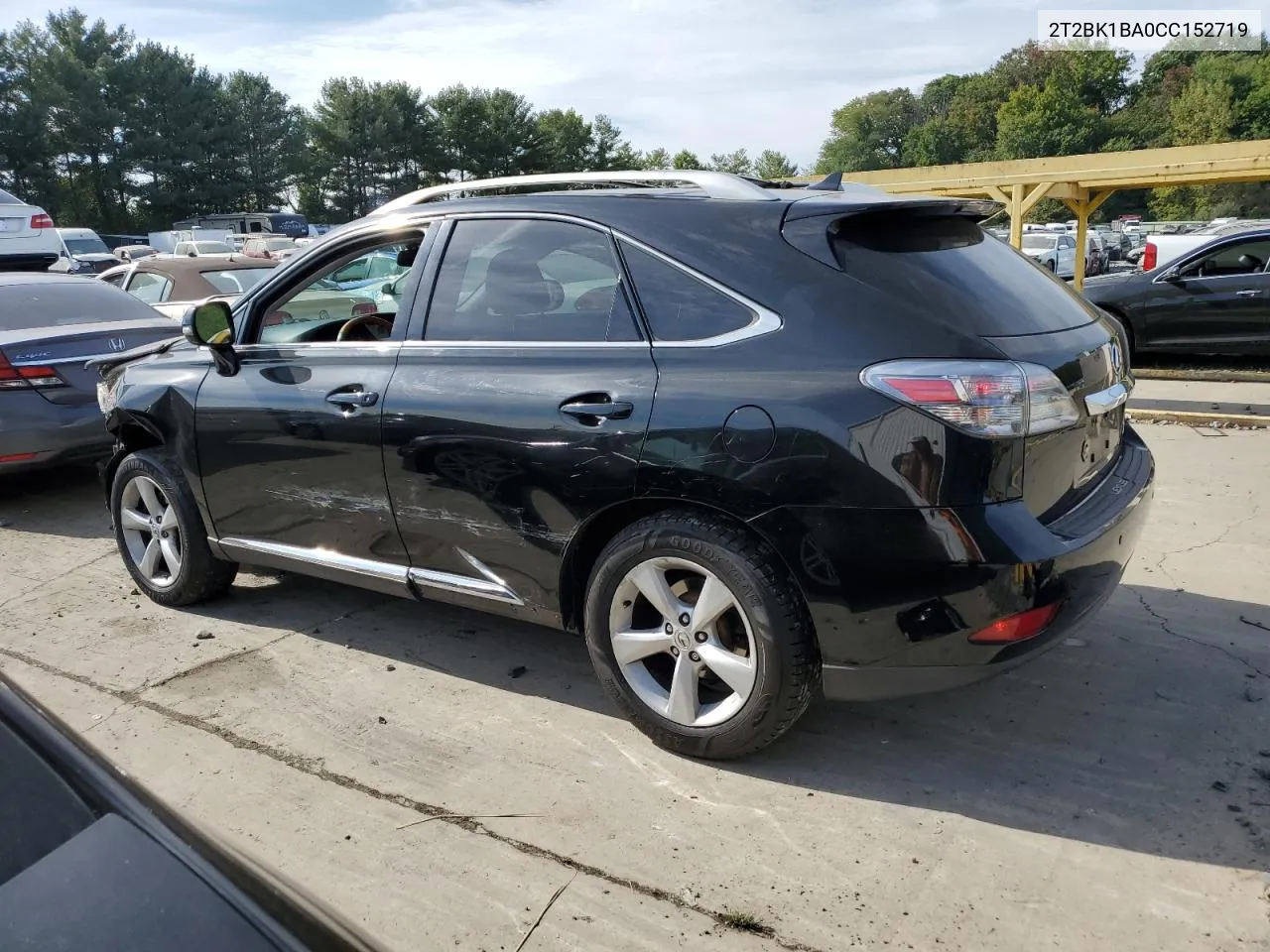 2012 Lexus Rx 350 VIN: 2T2BK1BA0CC152719 Lot: 71738994