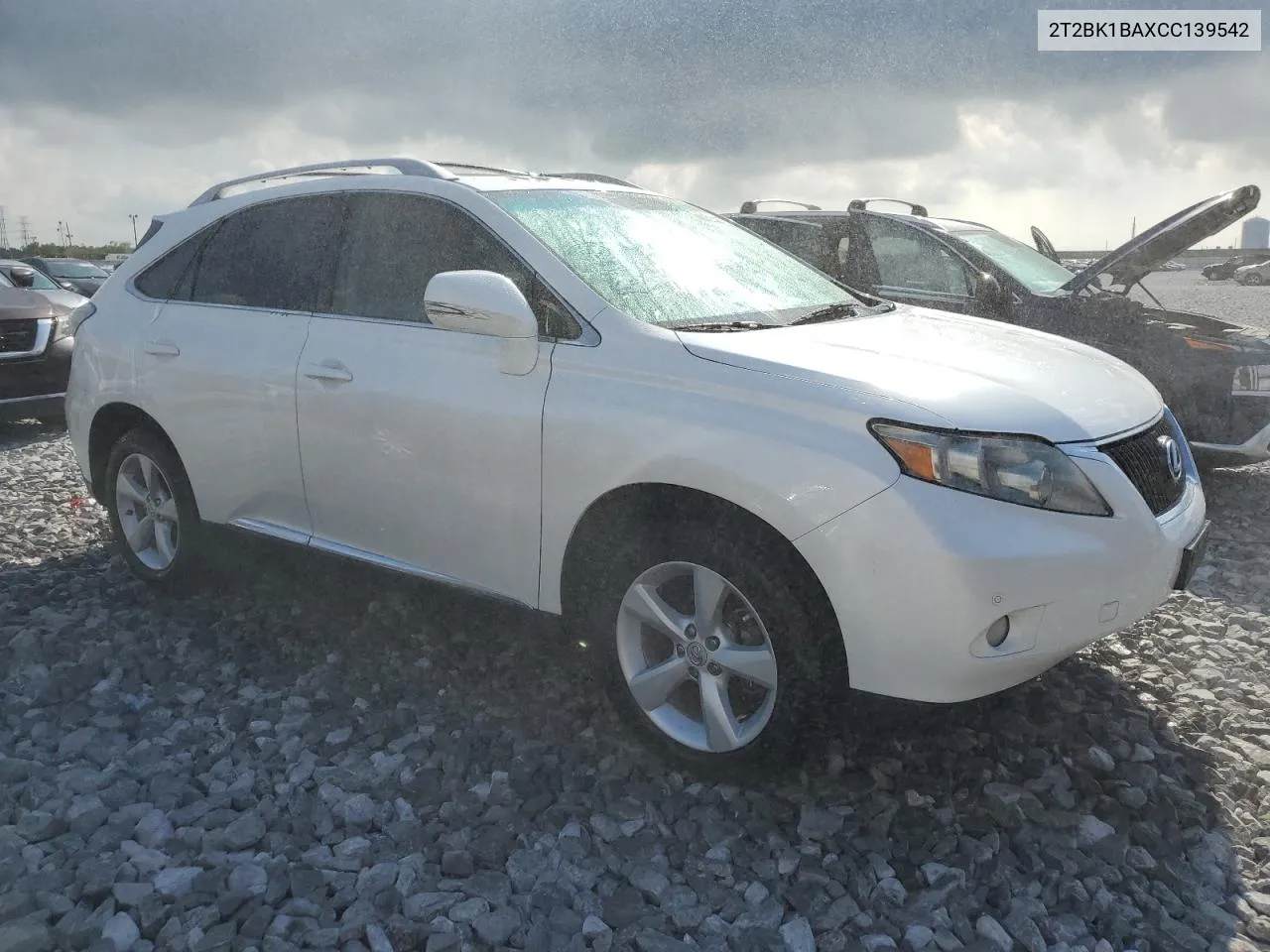 2012 Lexus Rx 350 VIN: 2T2BK1BAXCC139542 Lot: 71962004