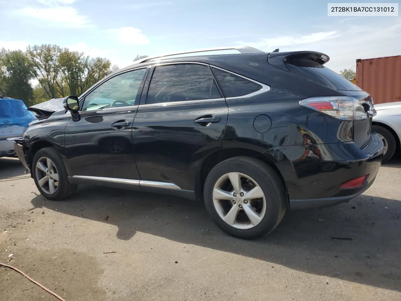 2012 Lexus Rx 350 VIN: 2T2BK1BA7CC131012 Lot: 72181214