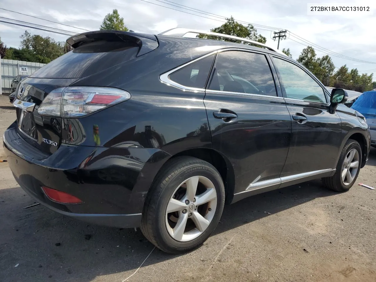 2012 Lexus Rx 350 VIN: 2T2BK1BA7CC131012 Lot: 72181214