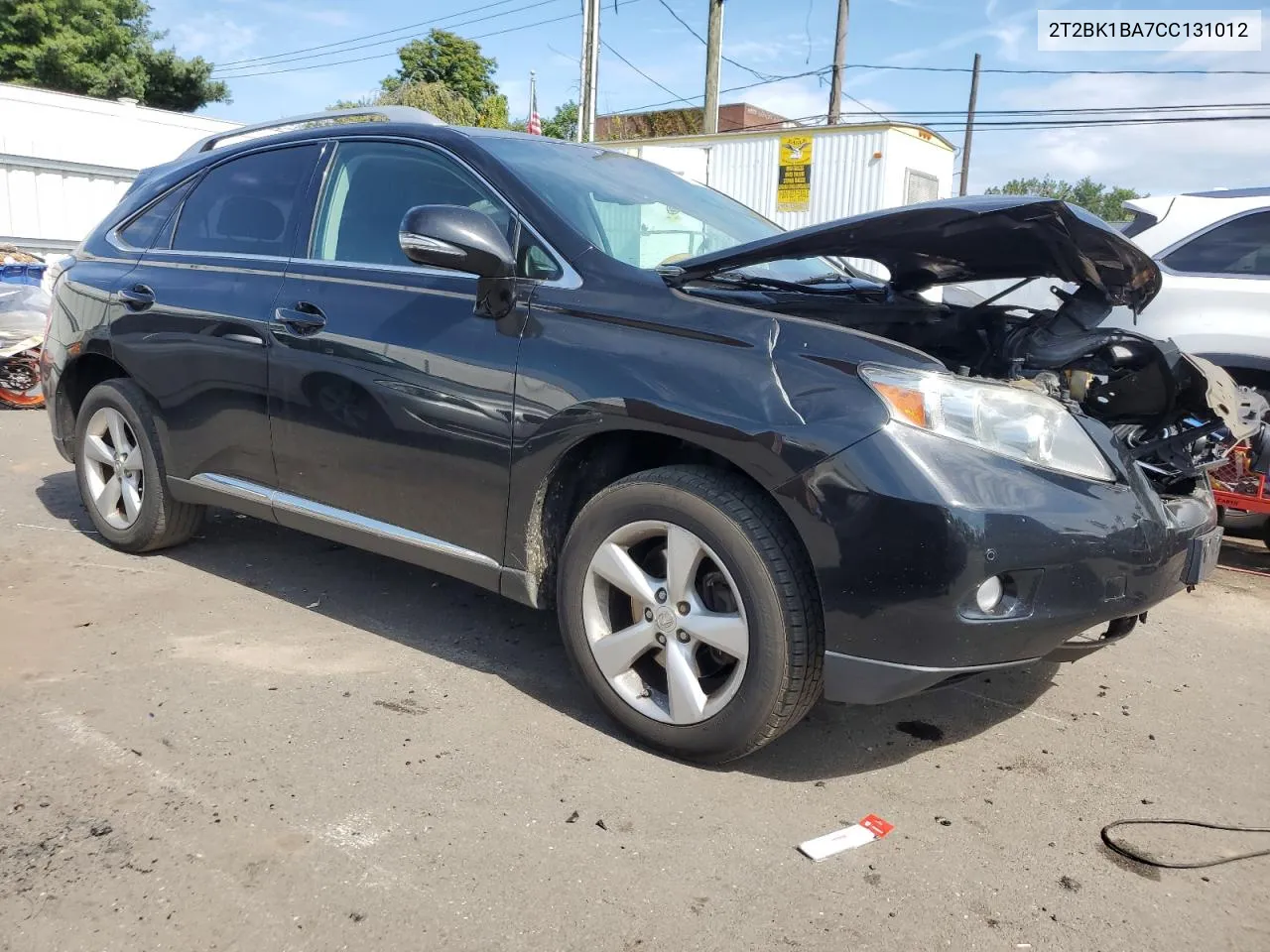 2012 Lexus Rx 350 VIN: 2T2BK1BA7CC131012 Lot: 72181214