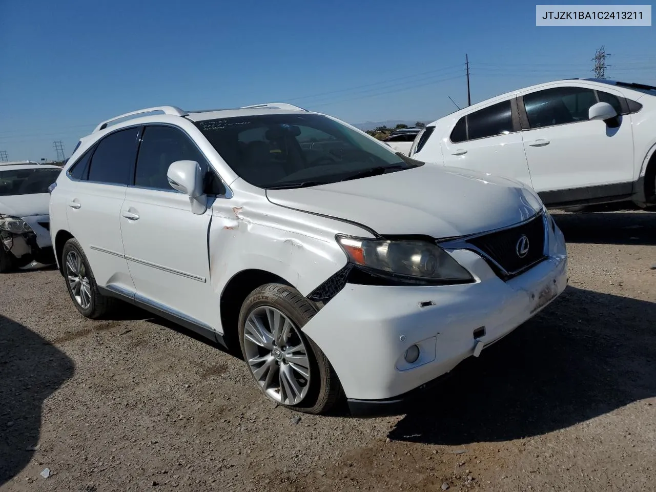 2012 Lexus Rx 350 VIN: JTJZK1BA1C2413211 Lot: 72338414