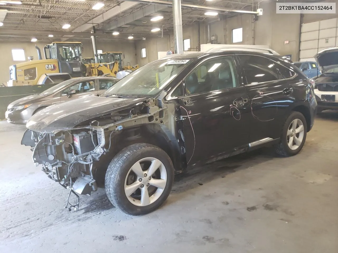 2012 Lexus Rx 350 VIN: 2T2BK1BA4CC152464 Lot: 72349264