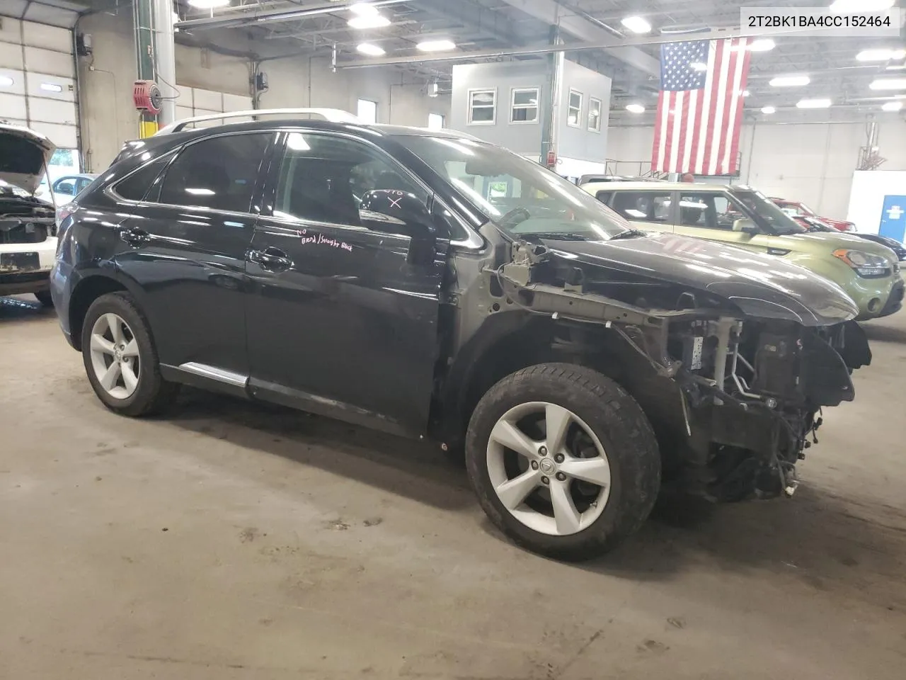 2012 Lexus Rx 350 VIN: 2T2BK1BA4CC152464 Lot: 72349264