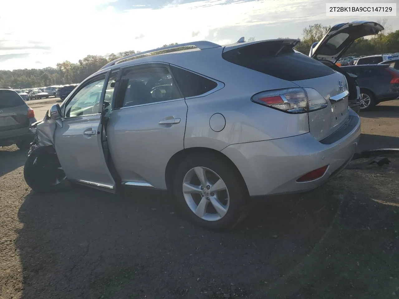 2T2BK1BA9CC147129 2012 Lexus Rx 350