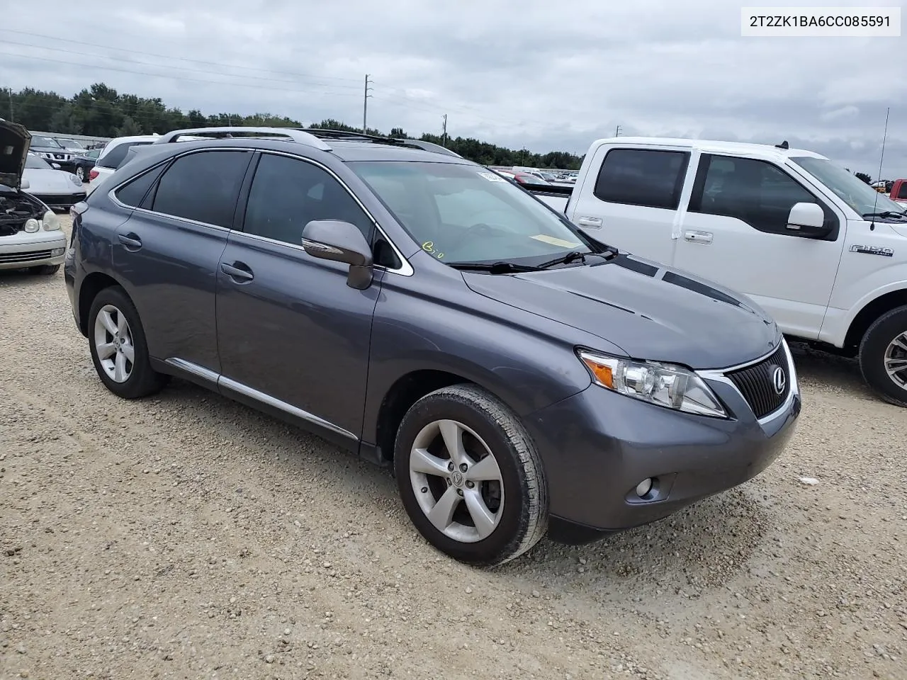 2012 Lexus Rx 350 VIN: 2T2ZK1BA6CC085591 Lot: 74224344