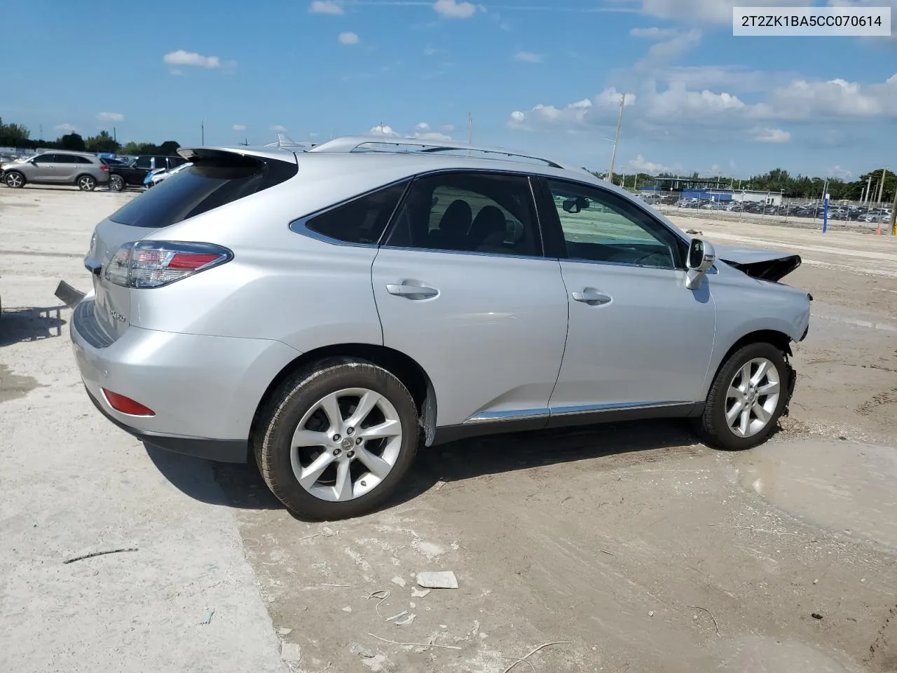 2012 Lexus Rx 350 VIN: 2T2ZK1BA5CC070614 Lot: 74391674