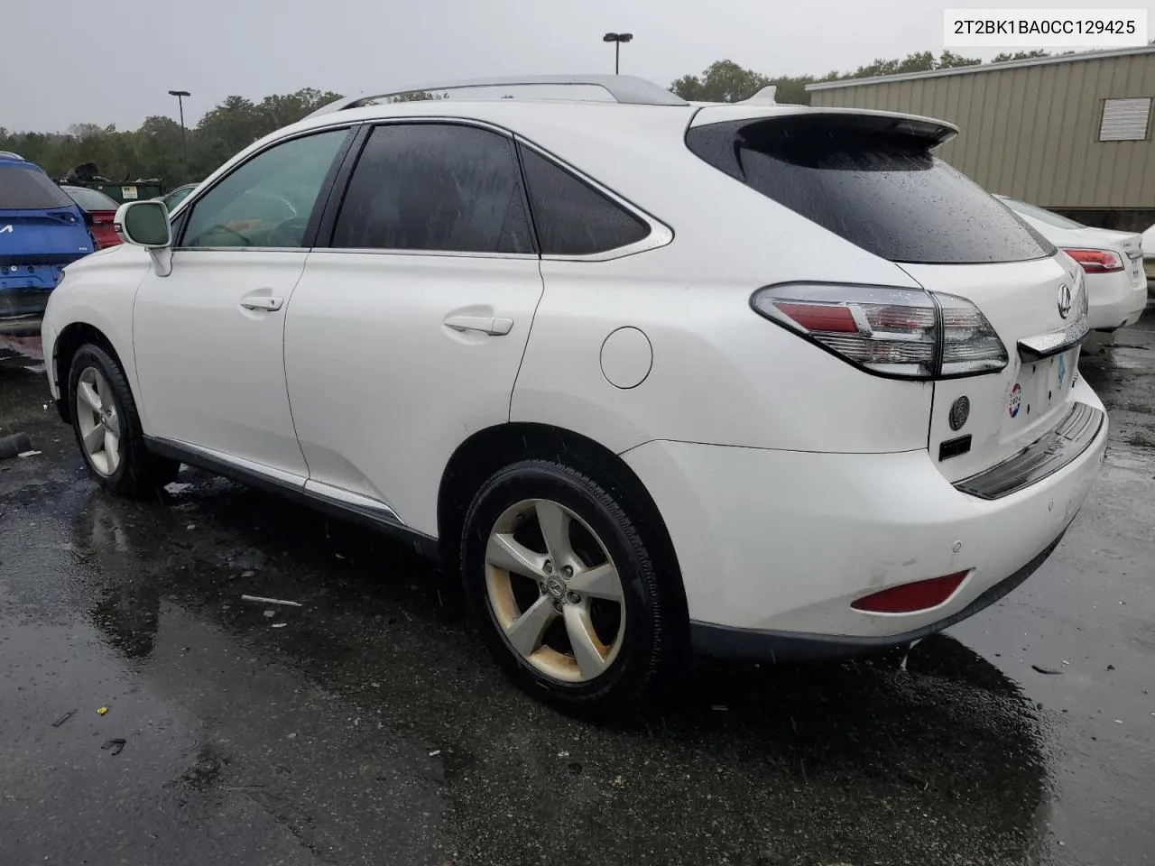 2012 Lexus Rx 350 VIN: 2T2BK1BA0CC129425 Lot: 74606724