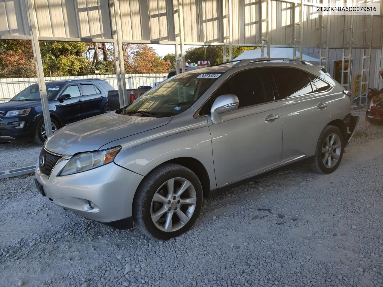 2012 Lexus Rx 350 VIN: 2T2ZK1BA6CC079516 Lot: 74671654