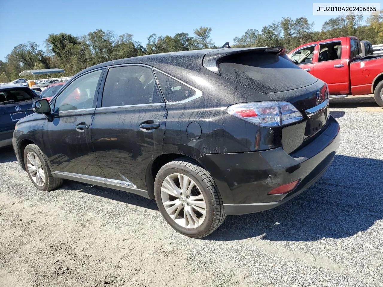 2012 Lexus Rx 450H VIN: JTJZB1BA2C2406865 Lot: 75162604