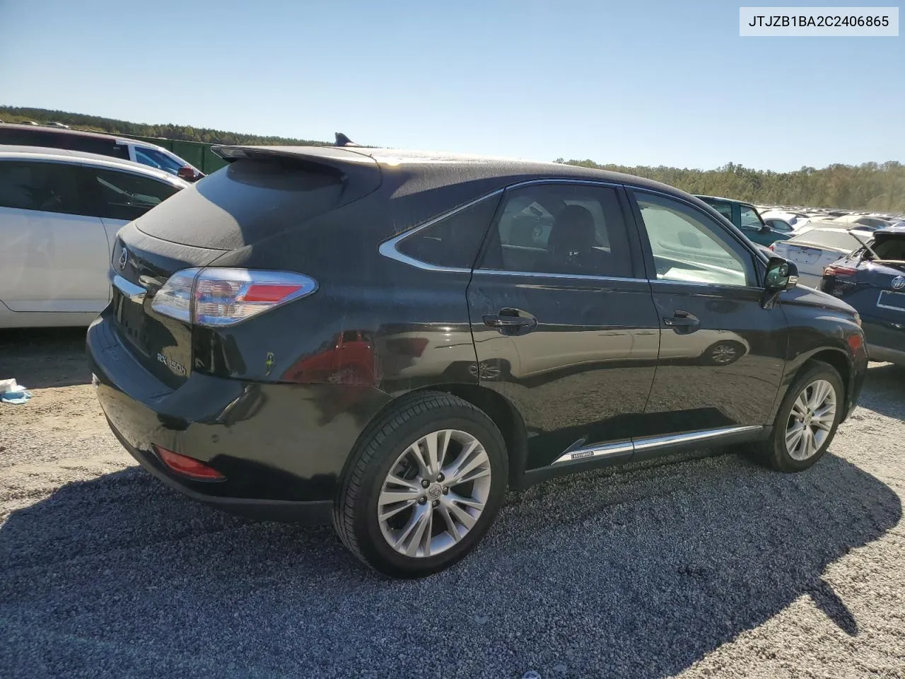 2012 Lexus Rx 450H VIN: JTJZB1BA2C2406865 Lot: 75162604