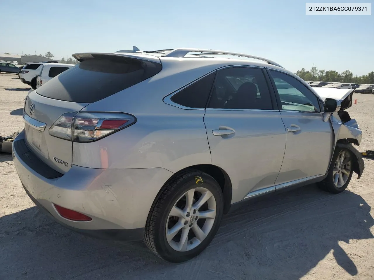 2012 Lexus Rx 350 VIN: 2T2ZK1BA6CC079371 Lot: 75706314