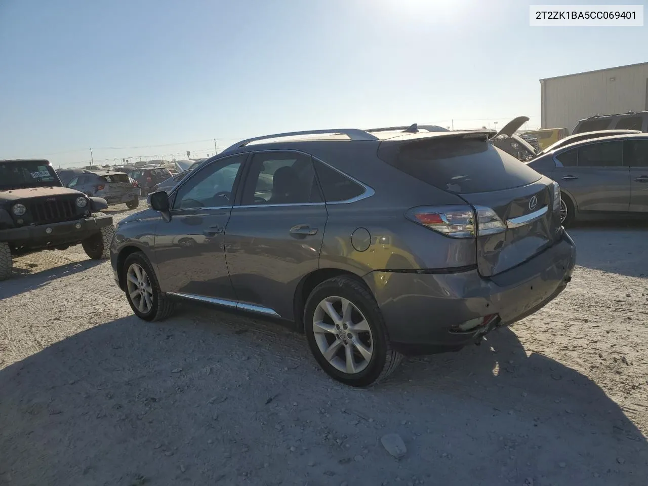 2012 Lexus Rx 350 VIN: 2T2ZK1BA5CC069401 Lot: 75855364