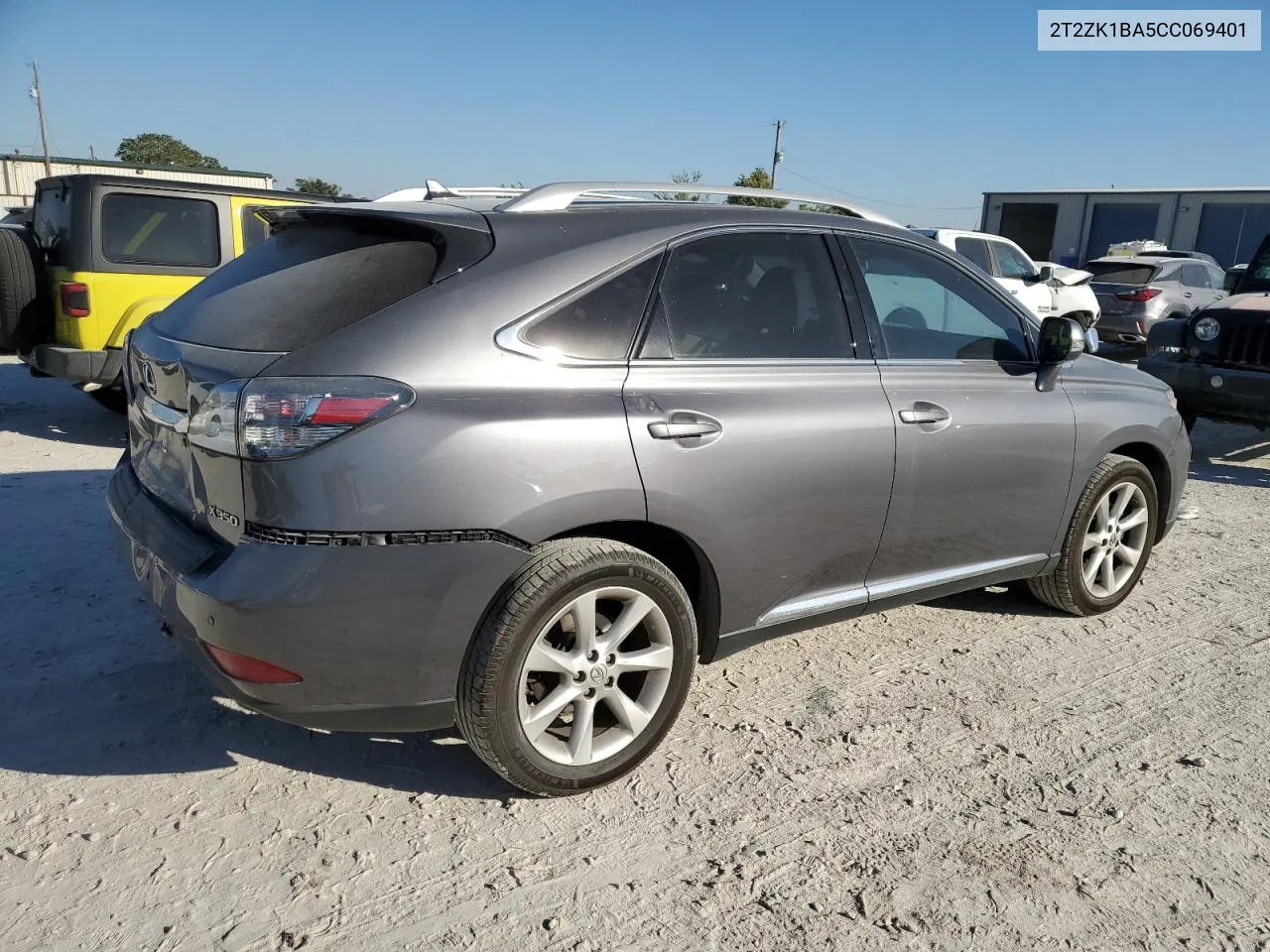 2012 Lexus Rx 350 VIN: 2T2ZK1BA5CC069401 Lot: 75855364