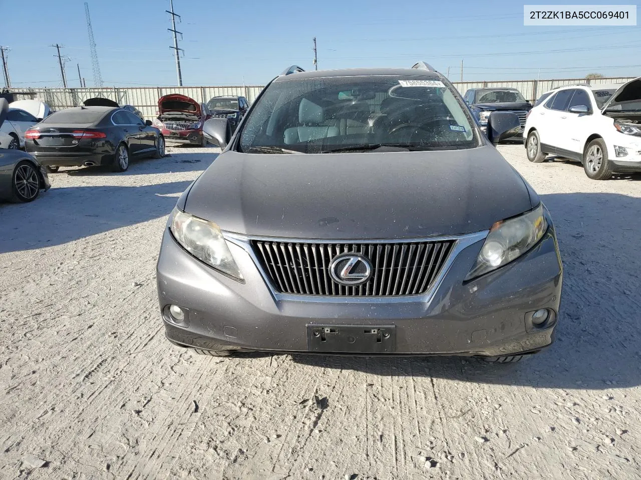 2012 Lexus Rx 350 VIN: 2T2ZK1BA5CC069401 Lot: 75855364