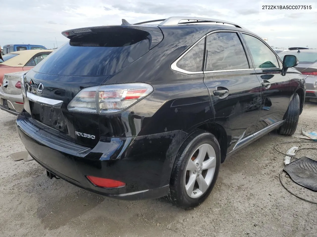 2012 Lexus Rx 350 VIN: 2T2ZK1BA5CC077515 Lot: 75956944