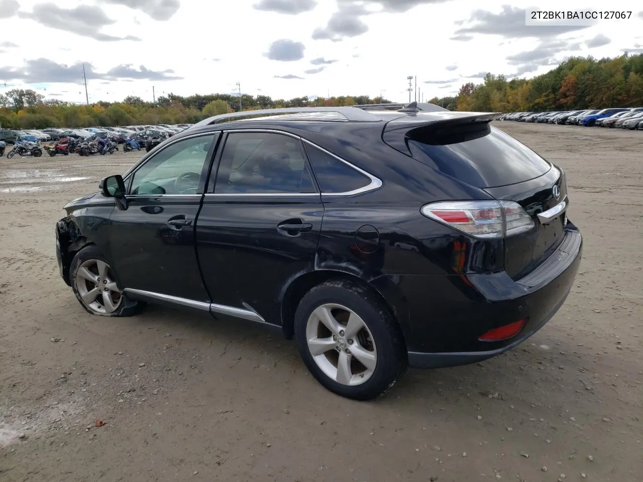 2012 Lexus Rx 350 VIN: 2T2BK1BA1CC127067 Lot: 76000274