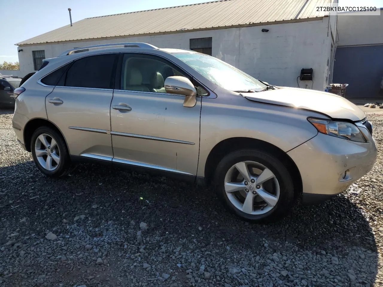 2012 Lexus Rx 350 VIN: 2T2BK1BA7CC125100 Lot: 76492214