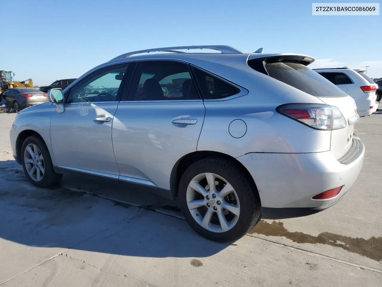 2012 Lexus Rx 350 VIN: 2T2ZK1BA9CC086069 Lot: 76779834