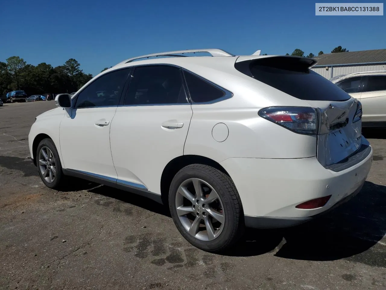 2012 Lexus Rx 350 VIN: 2T2BK1BA8CC131388 Lot: 77019384