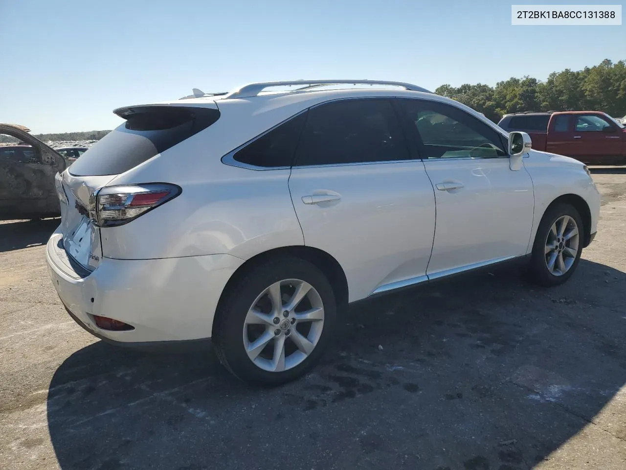 2012 Lexus Rx 350 VIN: 2T2BK1BA8CC131388 Lot: 77019384