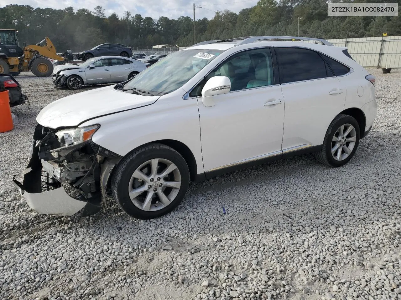 2012 Lexus Rx 350 VIN: 2T2ZK1BA1CC082470 Lot: 77080324