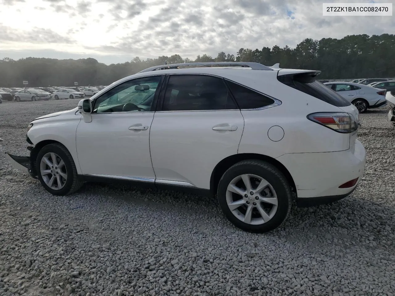 2012 Lexus Rx 350 VIN: 2T2ZK1BA1CC082470 Lot: 77080324