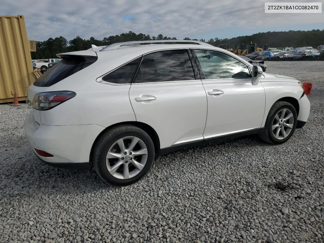 2012 Lexus Rx 350 VIN: 2T2ZK1BA1CC082470 Lot: 77080324