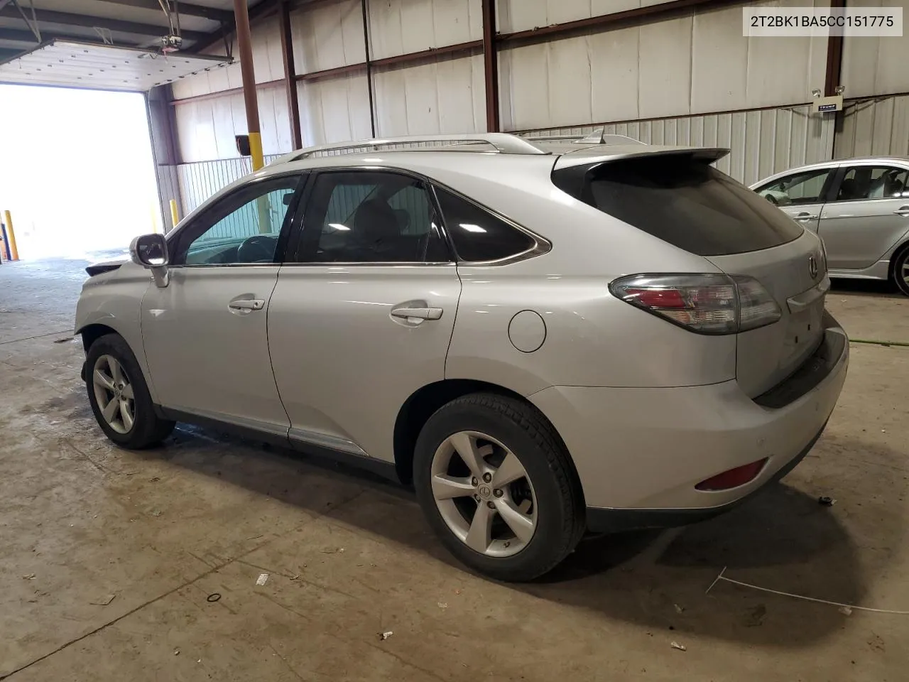 2012 Lexus Rx 350 VIN: 2T2BK1BA5CC151775 Lot: 77111084