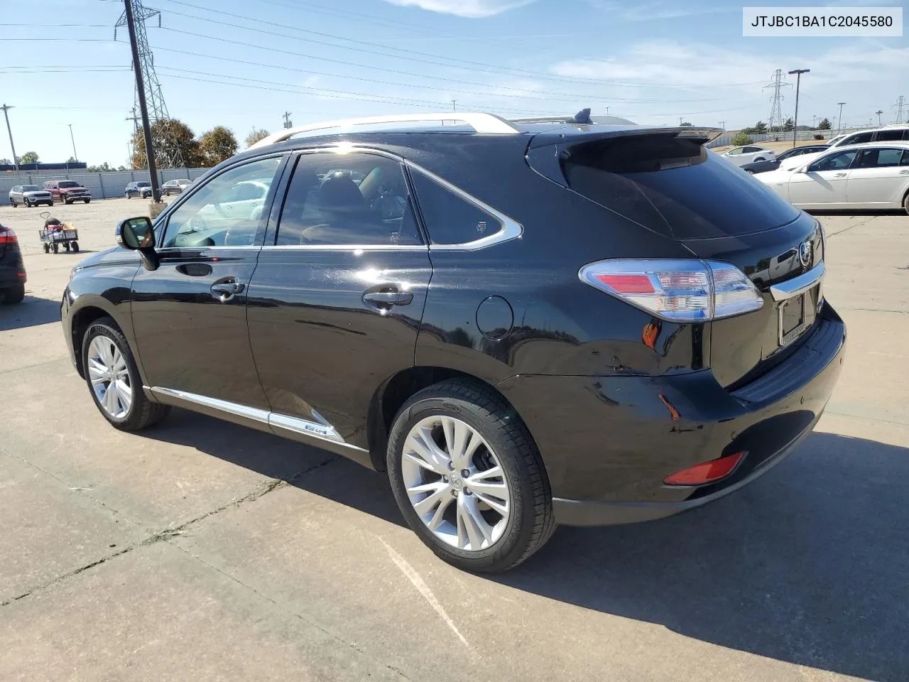 2012 Lexus Rx 450H VIN: JTJBC1BA1C2045580 Lot: 77811194