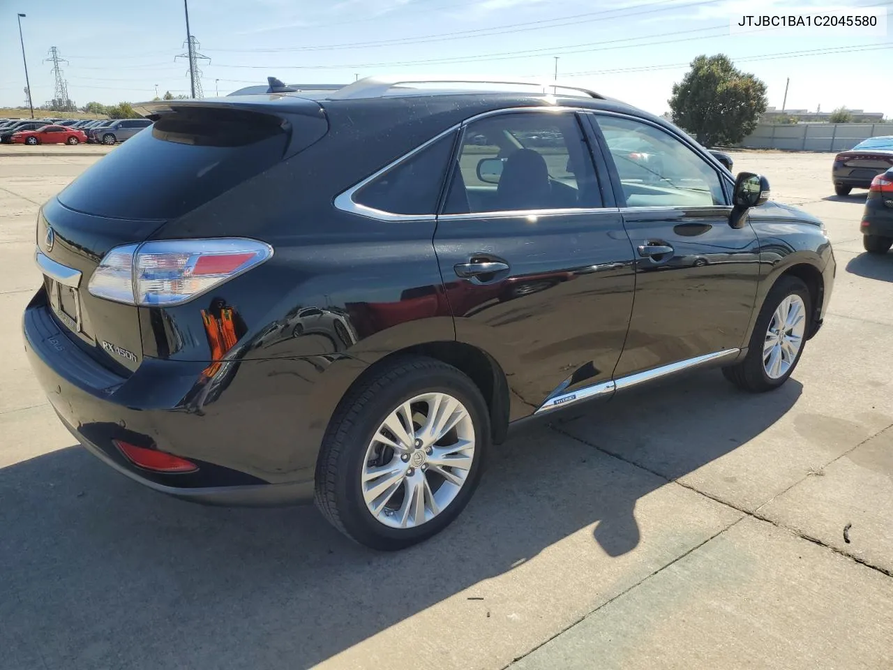 2012 Lexus Rx 450H VIN: JTJBC1BA1C2045580 Lot: 77811194