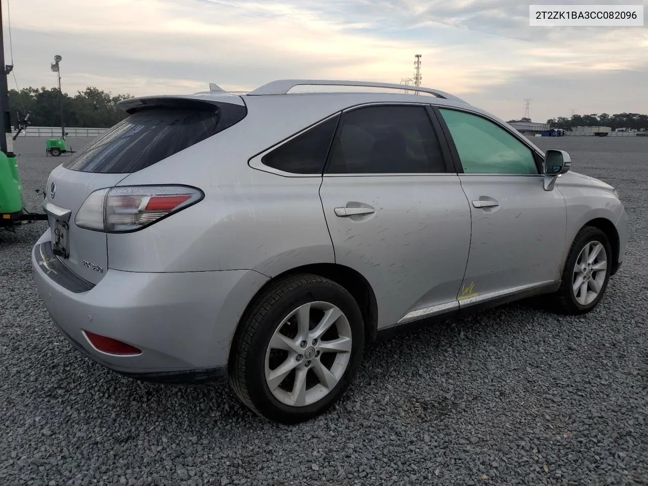 2012 Lexus Rx 350 VIN: 2T2ZK1BA3CC082096 Lot: 77878714