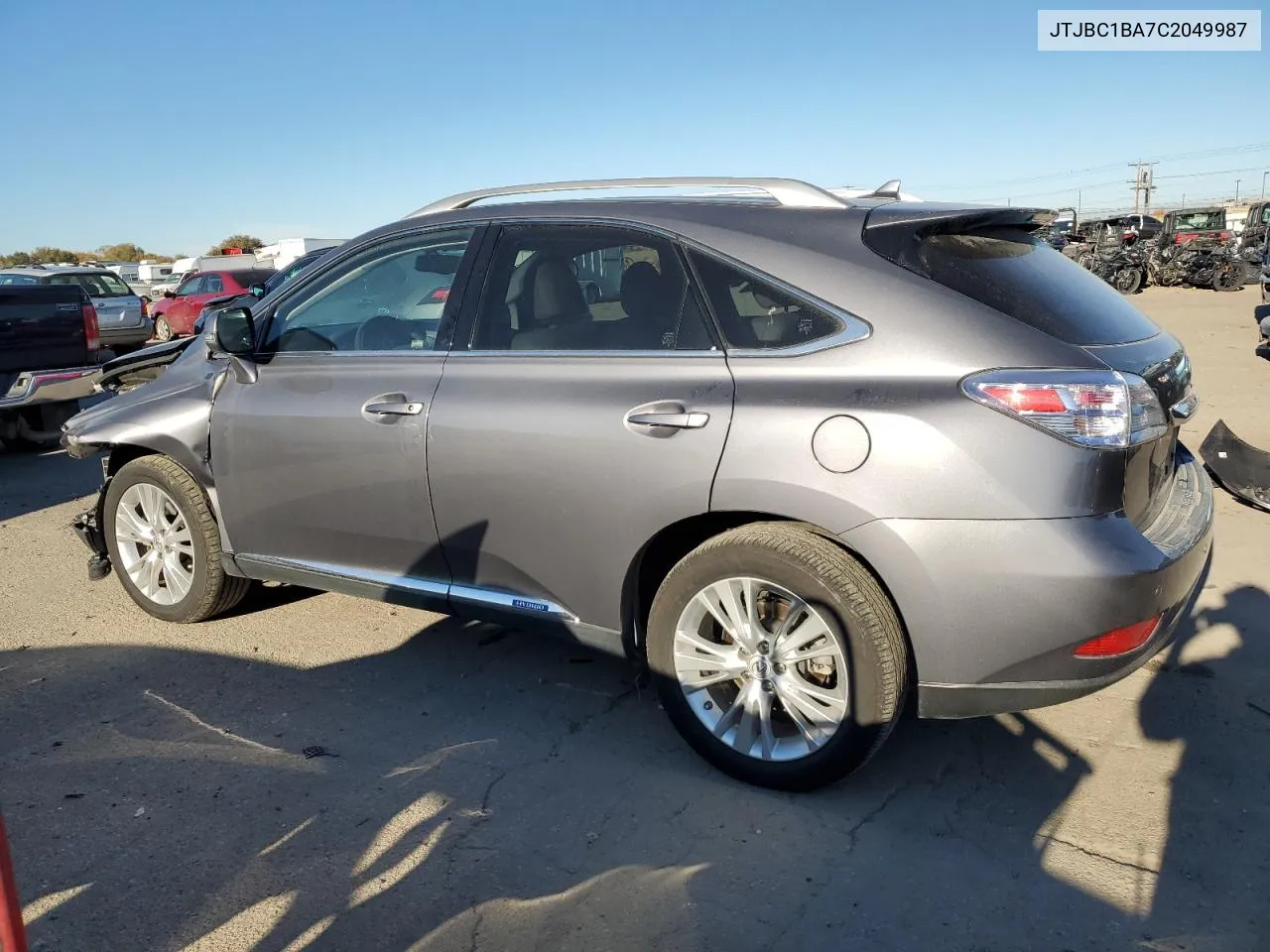 2012 Lexus Rx 450H VIN: JTJBC1BA7C2049987 Lot: 77984774