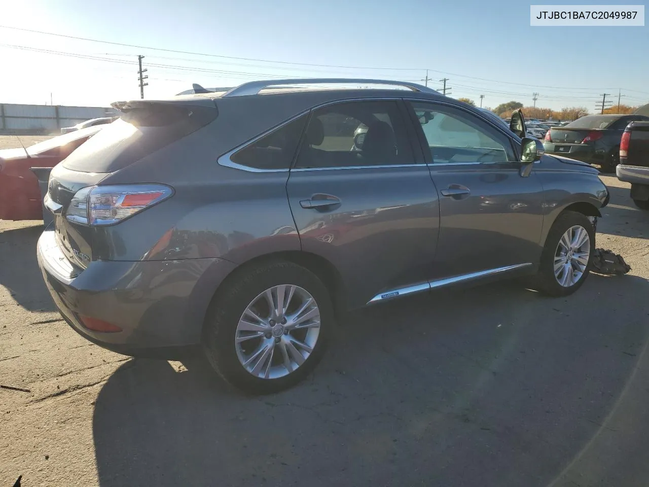 2012 Lexus Rx 450H VIN: JTJBC1BA7C2049987 Lot: 77984774