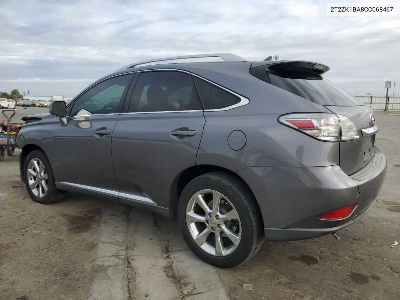 2012 Lexus Rx 350 VIN: 2T2ZK1BA8CC068467 Lot: 78749774