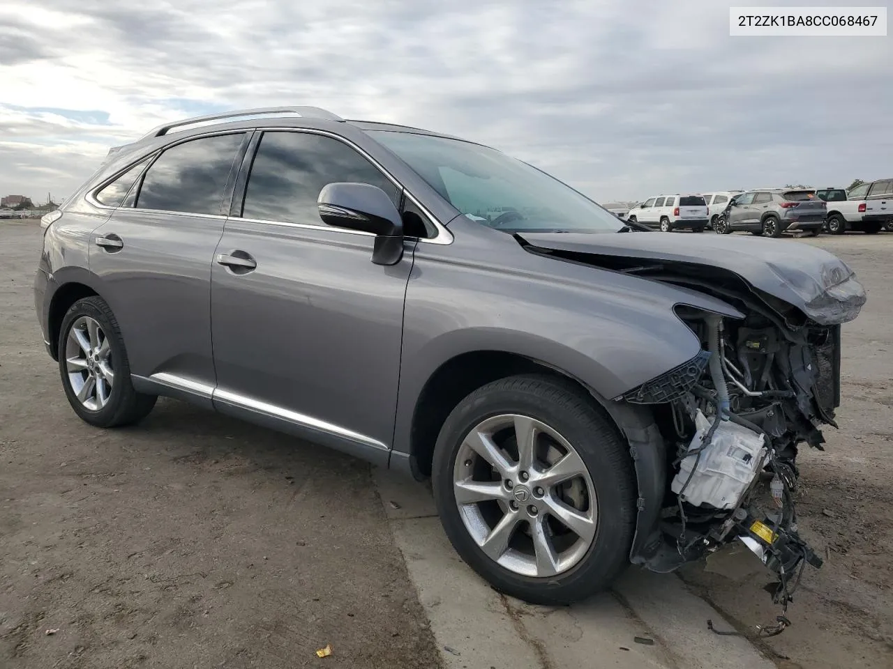 2012 Lexus Rx 350 VIN: 2T2ZK1BA8CC068467 Lot: 78749774