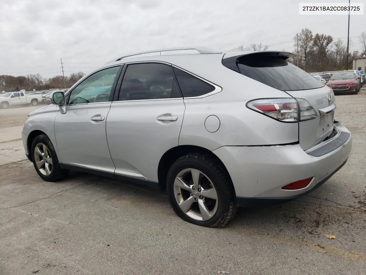 2012 Lexus Rx 350 VIN: 2T2ZK1BA2CC083725 Lot: 80304014