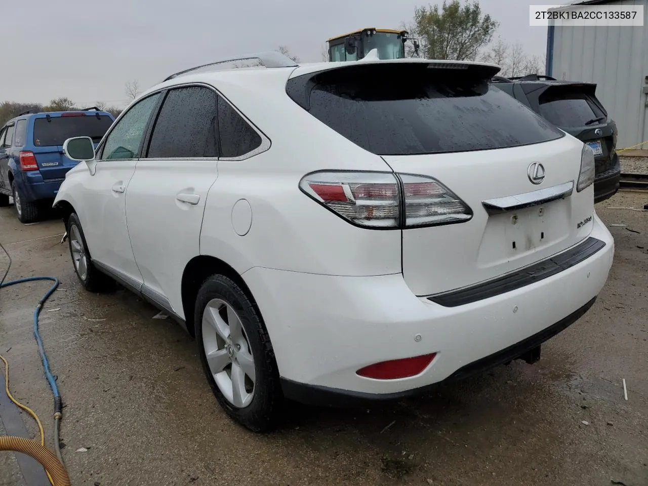 2012 Lexus Rx 350 VIN: 2T2BK1BA2CC133587 Lot: 80493774