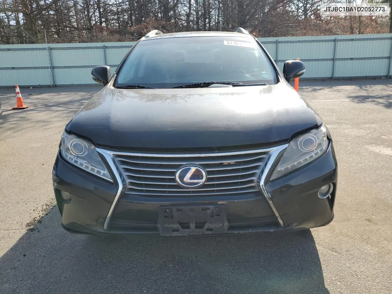 2013 Lexus Rx 450 VIN: JTJBC1BA1D2052773 Lot: 51161834