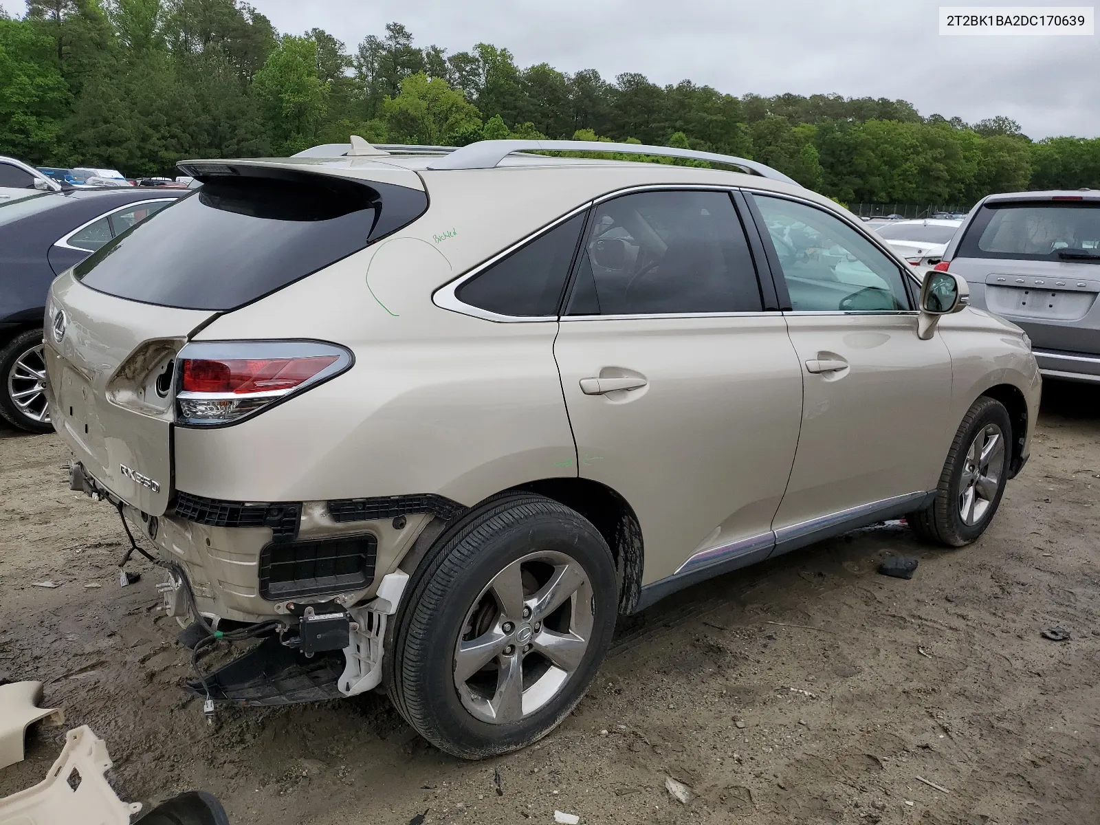 2T2BK1BA2DC170639 2013 Lexus Rx 350 Base