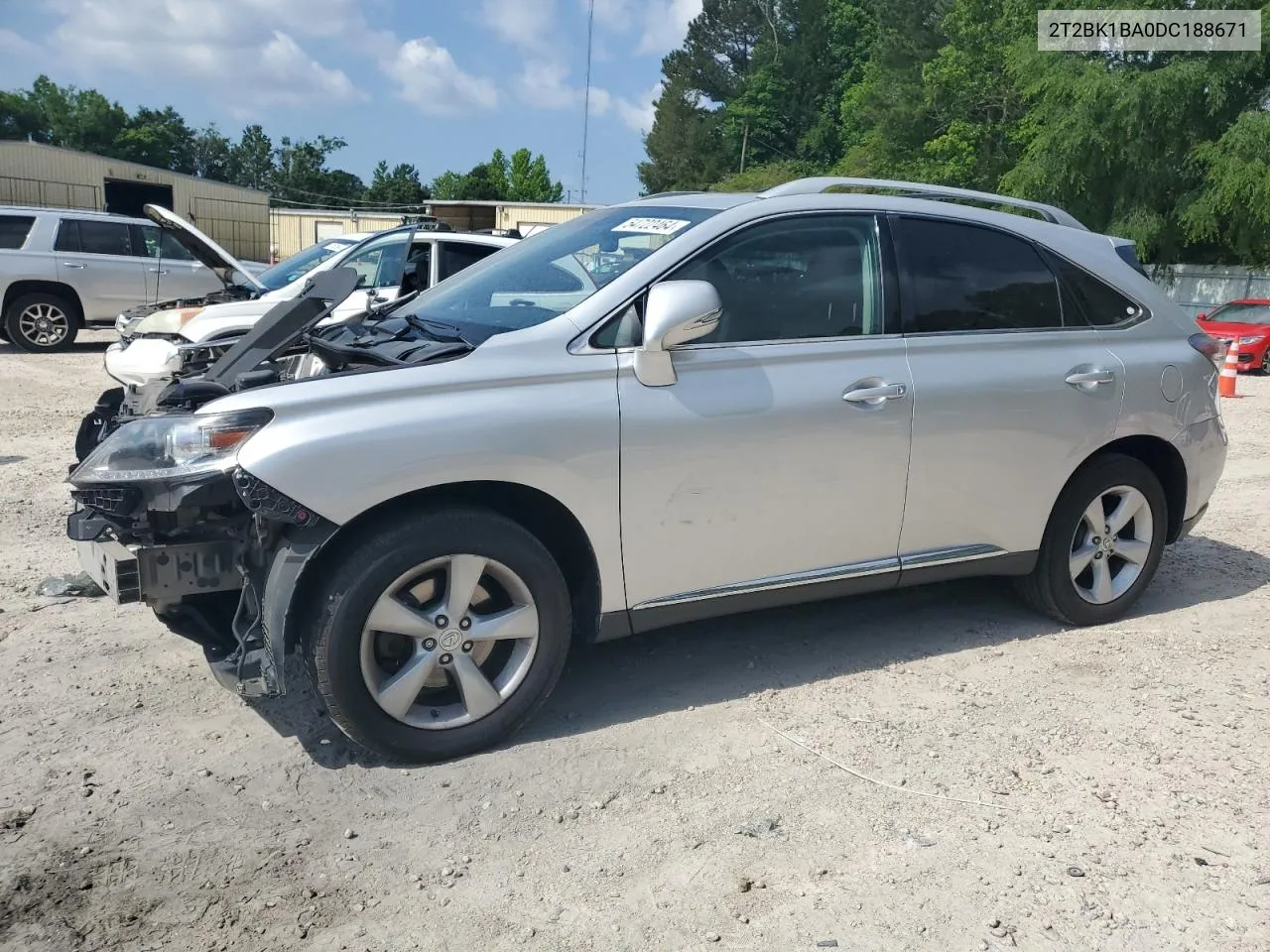 2013 Lexus Rx 350 Base VIN: 2T2BK1BA0DC188671 Lot: 54722464