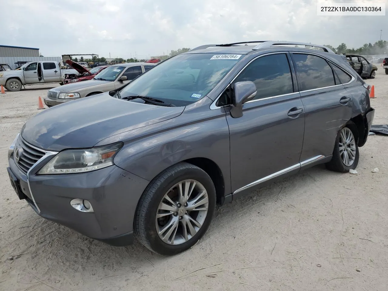 2013 Lexus Rx 350 VIN: 2T2ZK1BA0DC130364 Lot: 56106284