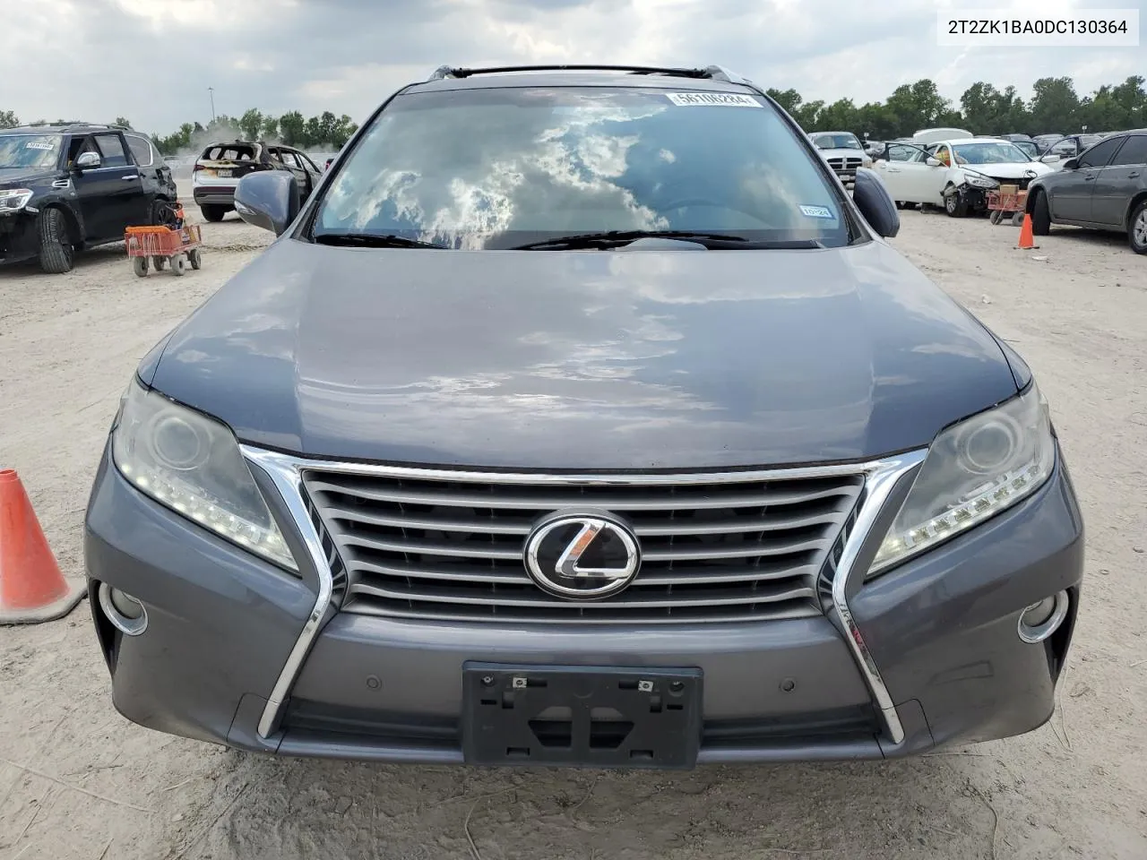 2013 Lexus Rx 350 VIN: 2T2ZK1BA0DC130364 Lot: 56106284