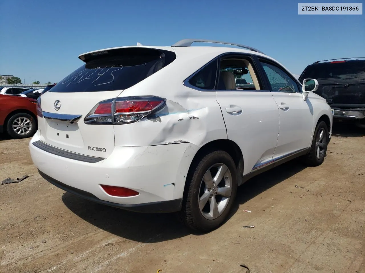 2013 Lexus Rx 350 Base VIN: 2T2BK1BA8DC191866 Lot: 56426844