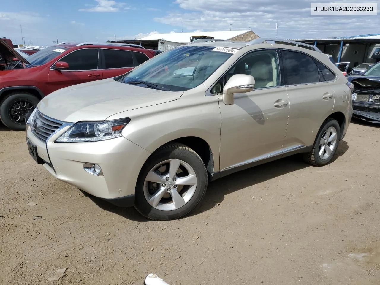 2013 Lexus Rx 350 Base VIN: JTJBK1BA2D2033233 Lot: 60442094