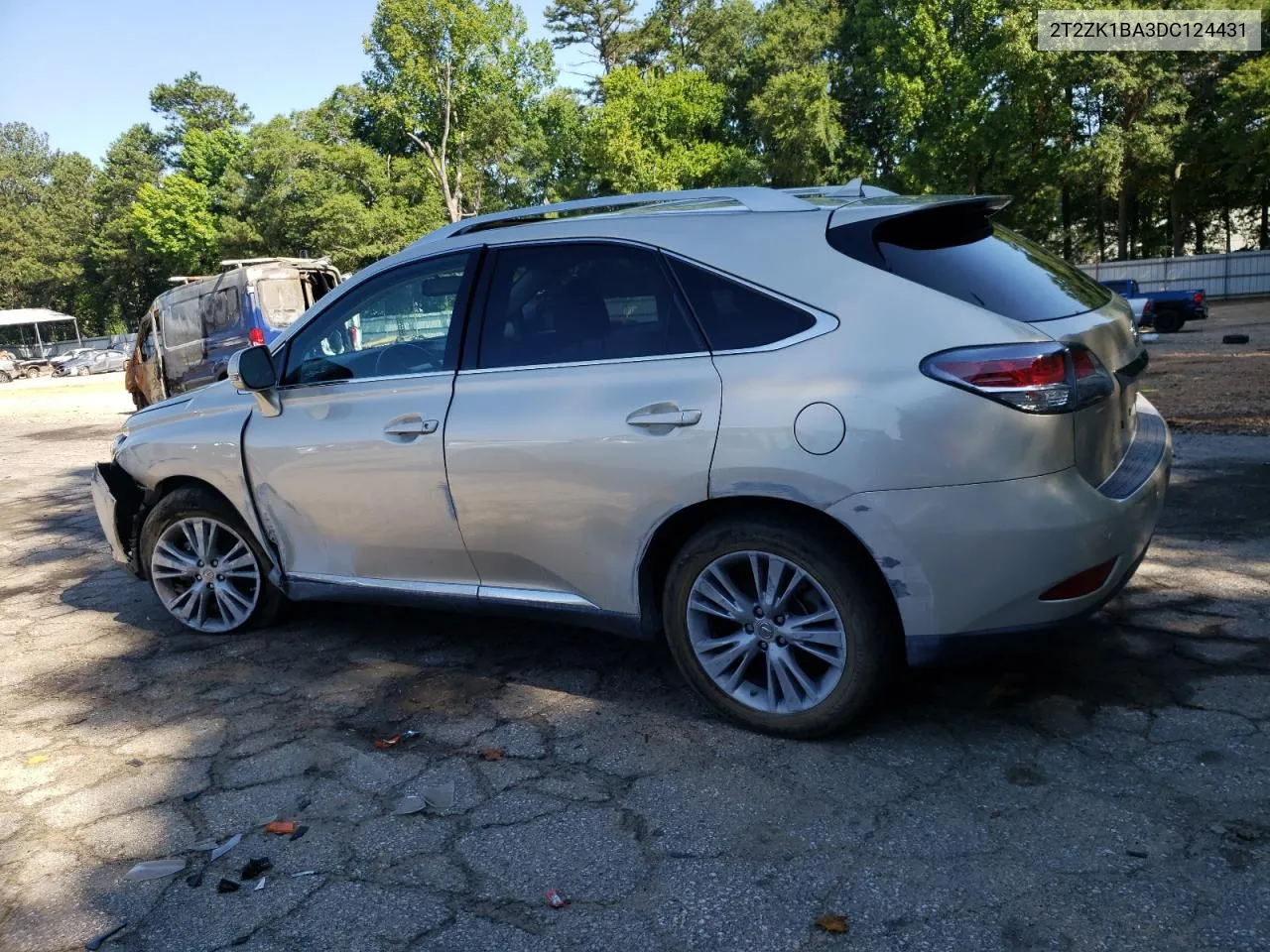 2013 Lexus Rx 350 VIN: 2T2ZK1BA3DC124431 Lot: 61204754