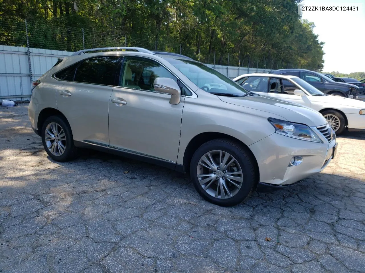 2T2ZK1BA3DC124431 2013 Lexus Rx 350