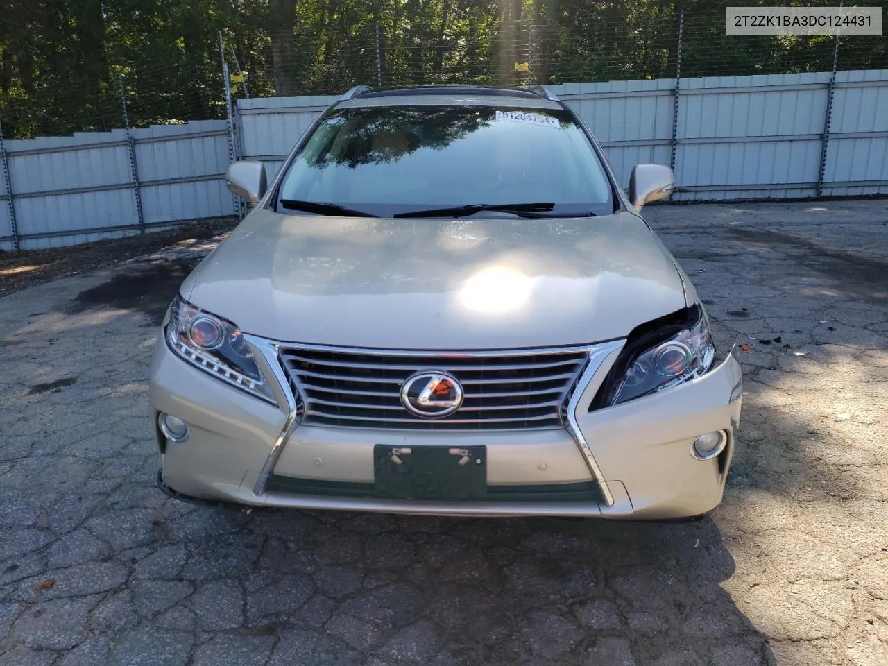 2013 Lexus Rx 350 VIN: 2T2ZK1BA3DC124431 Lot: 61204754