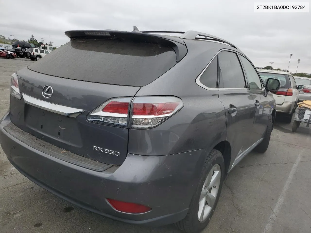 2013 Lexus Rx 350 Base VIN: 2T2BK1BA0DC192784 Lot: 61908824