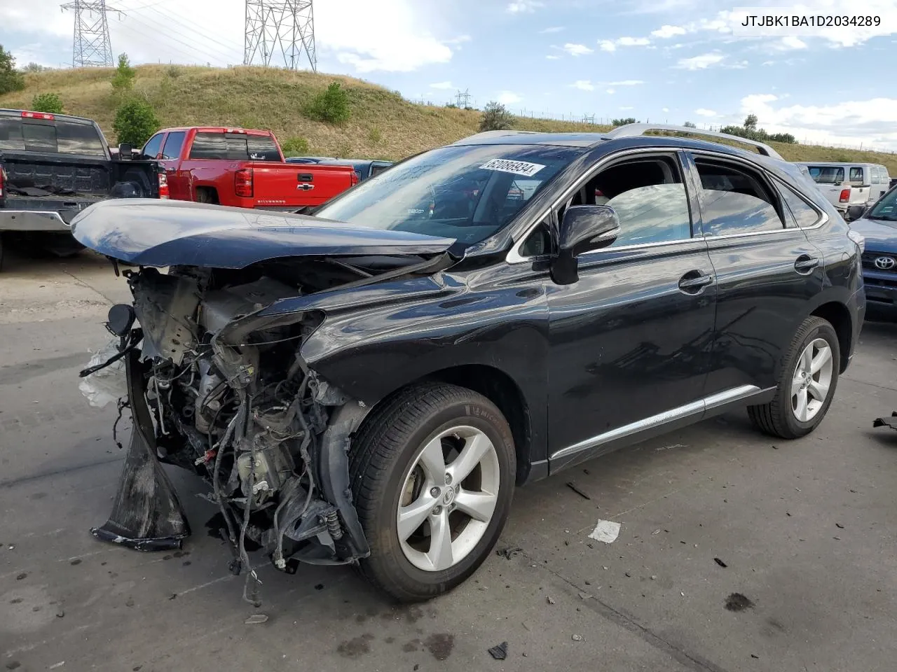 JTJBK1BA1D2034289 2013 Lexus Rx 350 Base